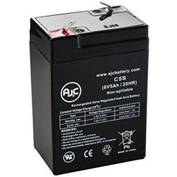 Batería de SAI de 6V 5Ah Tripp Lite Touchmaster 420 - Es un recambio de la marca AJC®