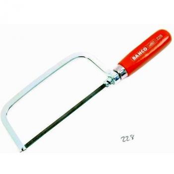 Bahco 228 - Sierra de Arco Mini para Metales Blandos, 150mm, 32tpi