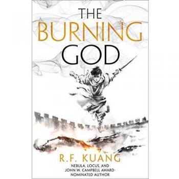 The Burning God - The Poppy War 3, novela de fantasía épica, tercera entrega de la trilogía The Poppy War escrita por R.F. Kuang, que combina elementos históricos y mitológicos inspirados en la