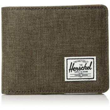 Herschel Hank Plus Coin RFID Wallet Canteen Crosshatch / Tan