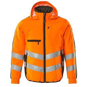 Chaqueta Térmica Unisex MASCOT Dartford XL, Alta Visibilidad Naranja/Gris Oscuro