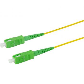 Cable de conexión de fibra óptica LogiLink 2x SC-Simplex OS2 1,0 m amarillo
