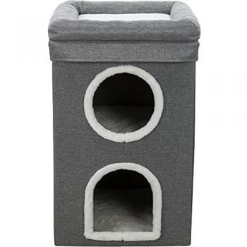 Trixie Saul Cat Scratching Tower, Gray, 39x39x64 cm