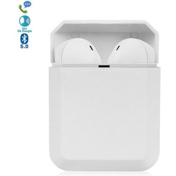 Auriculares TWS i2 Bluetooth 5.0 con cancelación de ruido ambiental y diseño ergonómico exclusivo poligonal