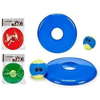 Mascow S3603784 Juguete para Perros, Multicolor, 20.5 x 6.5 x 20.5 cm