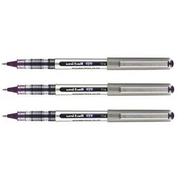 Uni-Balll EYE UB157 - Lote de 3 bolígrafos de tinta líquida