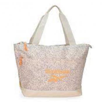Bolso Tote Reebok Leopard Beige