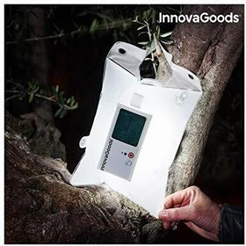 InnovaGoods IG116141 Cojín Hinchable Solar con Led, Transparente, Talla Única