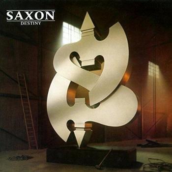 Saxon Destiny Brown & Gold Vinyl LP BMGCAT166LP