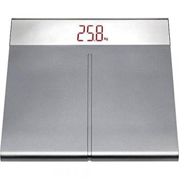 TFA Dostmann 50.1001.54 Balanzas de baño digitales Rango de peso 150 kg Plata