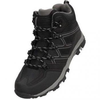 Mountain Warehouse Children's Oscar Walking Boots - Black - Size 10