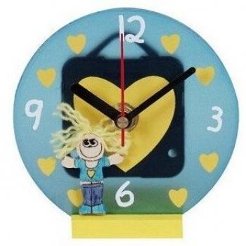 RELOJ TRANSPARENTE FUTURA FIGURA NIÑO/NIÑA -EXPOSITOR DE 6 UNIDADES