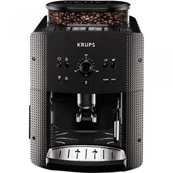 Cafetera Superautomática Krups Essential EA815E70 - 1450 W, 15 Bar, 1.7 L, 3 Temperaturas, Sistema Thermoblock, Molinillo Integrado, Capacidad para 2