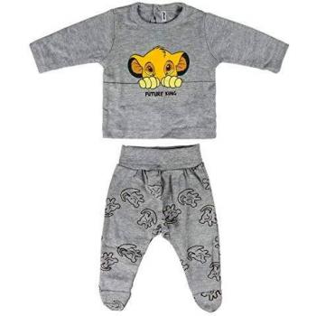 CERDÁ LIFE'S LITTLE MOMENTS Polaina Interlock Lion King Pelele, Gris