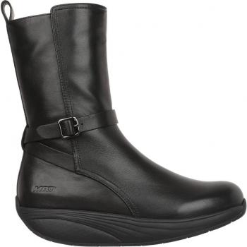 MBT Manchester 2 Women's Leather Mid Calf Boots - Black - Size 41