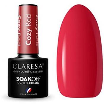 Claresa Esmalte Semipermanente Soak off Cozy Red 5 ml