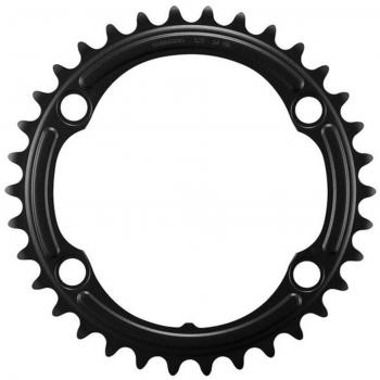 Plato Shimano 105 R7100 de 34 Dientes para 2x12 Velocidades, BCD 110 mm