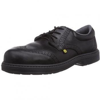 MTS Sicherheitsschuhe  M-ESD London S3 Flex ESD 19103 - Zapatos De Seguridad de piel Unisex adulto, color negro, talla 41