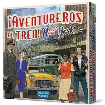 Days of Wonder-¡Aventureros al Tren New York-Español, multicolor
