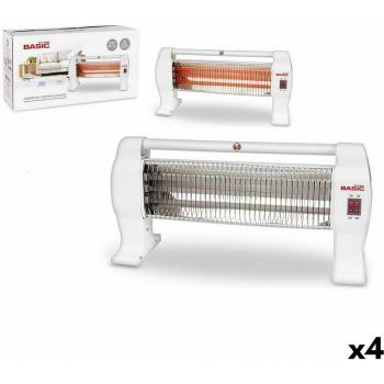 Calefactor Eléctrico Basic Home 600-1200 W (4 Unidades)