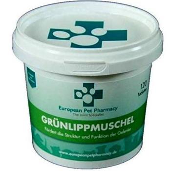 European Pet Pharmacy Suplemento Articulaciones para Perro y Gato Labios de Mejillón Verde