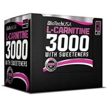 BIOTECH USA L-CARNITINE 3000 20 AMPOLLE DA 25 ML Limone