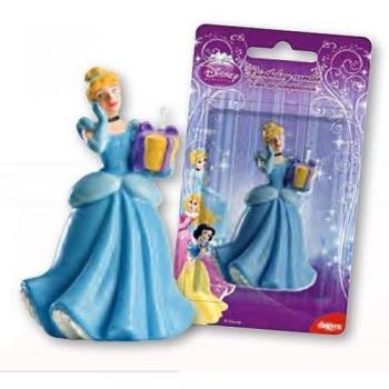 dekora Vela con Diseno Princesa Cenicienta, 8 cm, Cera, Multicolor, 4.00x8.00x15.00 cm