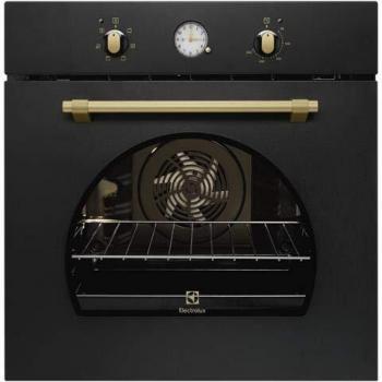 Horno Eléctrico Multifuncción Electrolux ROB3201AOR, 72 L, Clase A, 6 Programas, Color Negro, Auto-limpieza Aqua Cleaning