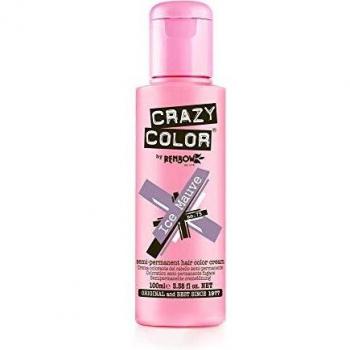Crazy Color Color Semipermanente, 100 ml, Malva de Hielo