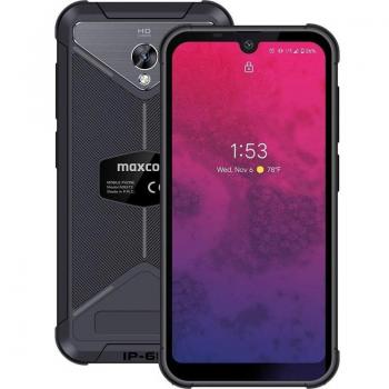 Maxcom MS572 Smart&Strong Negro 5.71 HD+ Dual SIM 3GB RAM 32GB Almacenamiento Android 9.0 Pie 4G LTE USB Tipo-C