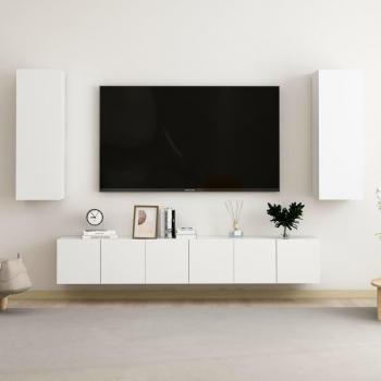 vidaXL Set de muebles de salón 5 piezas madera ingeniería 60 x 30 x 30 cm