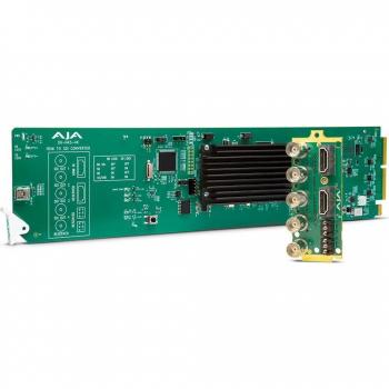 AJA OG-HA5-4K - HDMI to 3G-SDI Converter - Green - 4096 x 2160 Resolution - Supports Multiple Resolutions (480i, 480p, 576i, 576p,