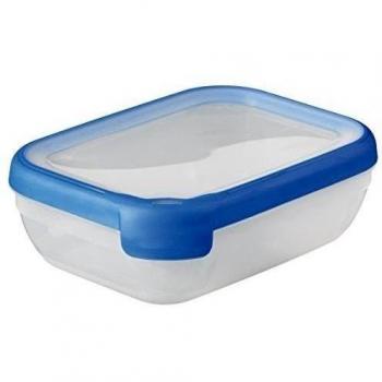 CURVER Bote Hermetico Rectangular 1,2L Grand Chef, Compuesto, Azul, 18x13x4.5 cm