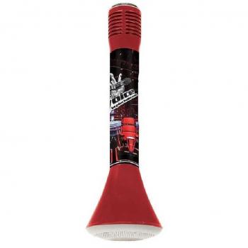 LEXIBOOK - Micrófono Karaoke Inalámbrico con Altavoz Bluetooth, Luces y Cambio de Voz
