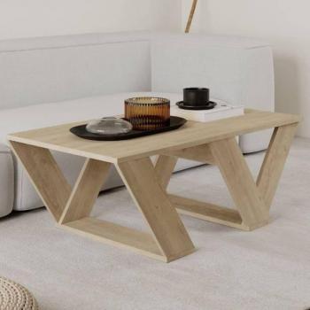 Mesa de Centro Trivial Color Roble Safir 110x40x60CM Comedor