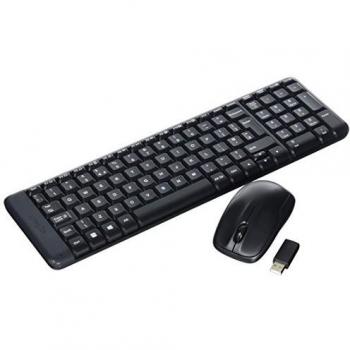 Logitech MK220 Teclado RF inalámbrico Negro