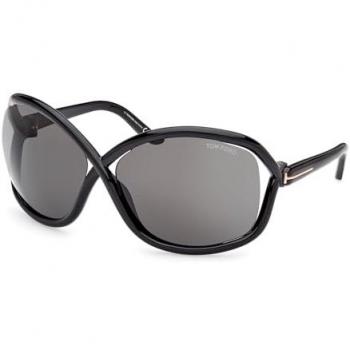 Tom Ford Bettina FT1068/S 01A Black Unisex Butterfly Sunglasses 68MM