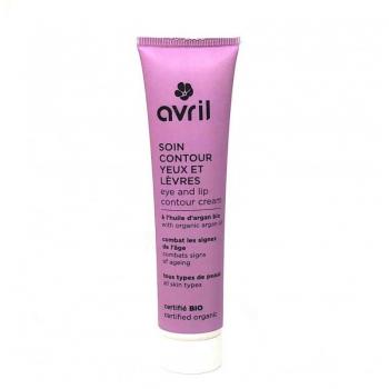 Crema orgánica certificada para el contorno de ojos y labios Avril 40 ml