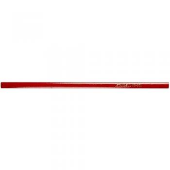 Lápiz carpintero 103850176mm rojo de 12 unidades