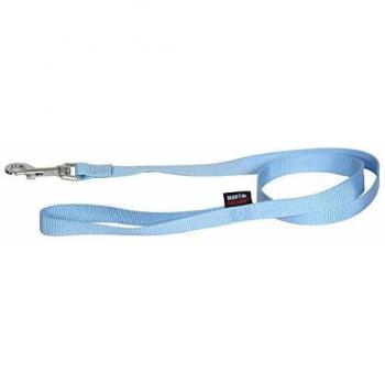 Correa para perro trío unicolor Martin Sellier L - Conjunto de collar y correa para pasear, tamaño grande (25 mm)