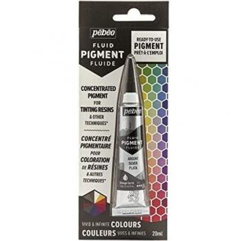 Pigmento Líquido para Resina 20 ml - Plata Metalizada