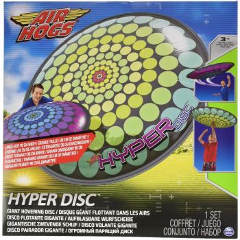 Spinmaster 6024920 - Air Hogs Hyper Disco Volante inflable, Puntos Hoocks OVNI en espiral , color/modelo surtido