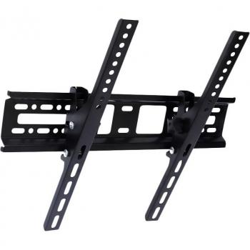 Soporte de Pared Universal para TV LCD/LED, Inclinación de 15°, Capacidad de 30Kg, Dimensiones 400x400mm, Compatible con Monitores de 32 a 55 pulgadas