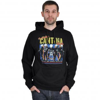 Star Wars Cantina Band On Tour Sudadera con capucha Negro XXL