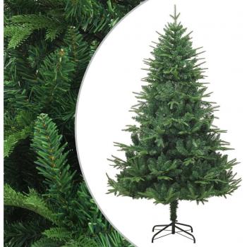 Árbol de Navidad Artificial Verde 150 cm PVC y PE Decoración Adorno Dimensiones 150 x 90 cm