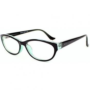 Oval Montura Completa de Plástico Azul para Hombre - SmartBuy Collection