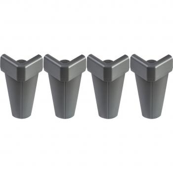 Tempur Juego de patas Somier Tempur Dual.