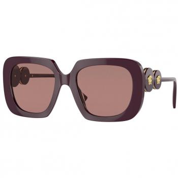 Versace VE4434F Asian Fit 538273 Gafas de Sol para Mujer Borgoña