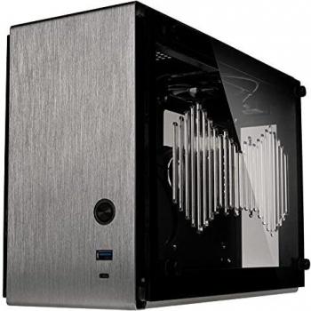 Zalman M2 Mini Silver Mini Tower Case - Tempered Glass, USB-C, Mini-ITX