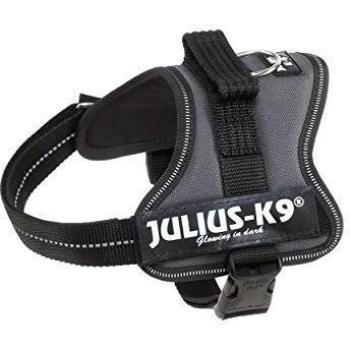 Arnés JULIUS-K9® Power antracita para perros - Talla Mini-Mini